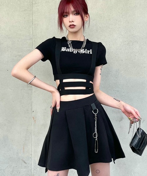 SVEC（シュベック）の「変形 プリーツ ミニスカート（スカート）」 - WEAR