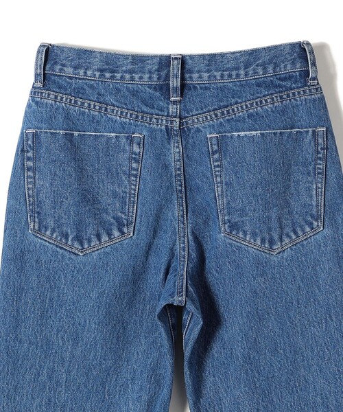 SHIPS(シップス)の「〈洗濯機可能〉11.5oz デニムセミフレアパンツ◆(デニムパンツ・レディース・ブルー/ネイビー・SMALL/MEDIUM/LARGE)」の9枚目の写真