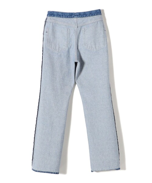 SHIPS(シップス)の「〈洗濯機可能〉11.5oz デニムセミフレアパンツ◆(デニムパンツ・レディース・ブルー/ネイビー・SMALL/MEDIUM/LARGE)」の11枚目の写真