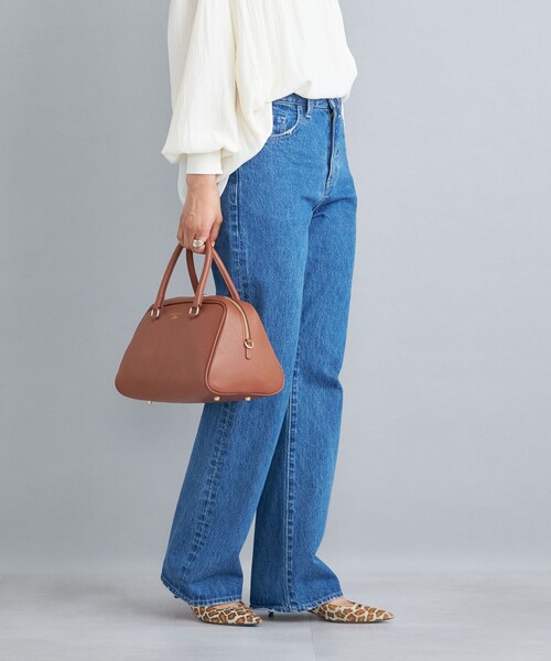 SHIPS(シップス)の「〈洗濯機可能〉11.5oz デニムセミフレアパンツ◆(デニムパンツ・レディース・ブルー/ネイビー・SMALL/MEDIUM/LARGE)」の14枚目の写真