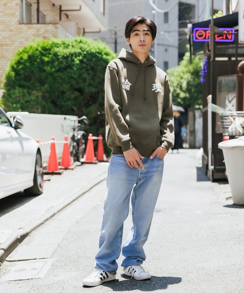 LONELY/論理（ロンリー）の「【ROOPTOKYO別注】LONELY(論理)/ロンリー TOKYO SOUVENIR HOODY プルオーバーパーカー（パーカー・レディース・ブラック/ホワイト/ダークグリーン・M/XXL/L/XL）」の12枚目の写真