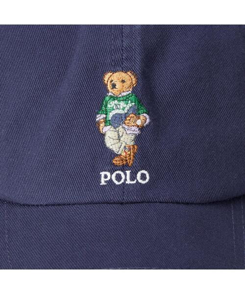 POLO RALPH LAUREN CHILDRENSWEAR（ポロ ラルフ ローレン チルドレンズウェア）の「Polo ベア チノ ボール キャップ（キャップ・キッズ・ネイビー系1・ONE）」の3枚目の写真