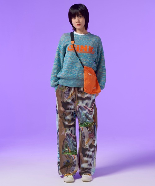 SINK kotohayokozawa(シンク コトハヨコザワ)の「MULTICOLOR DAMAGED KNIT(ニット/セーター・レディース・バーガンディー/イエロー/ブルー・M/L)」の20枚目の写真