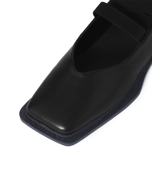 Alley by w closet（アリーバイダブルクローゼット）の「【Alley】ゴムストラップパンプス（パンプス・レディース・ブラック/ベージュ・M/L）」の11枚目の写真