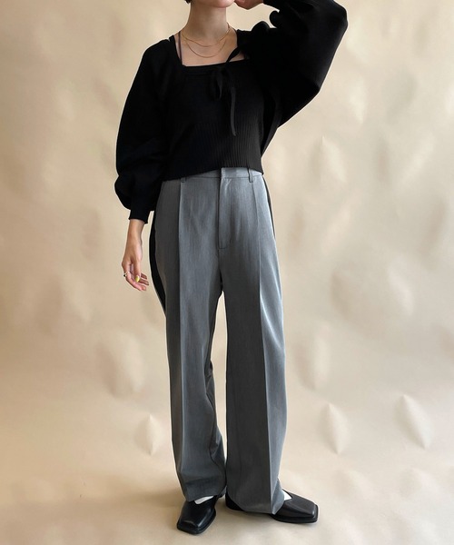 Alley by w closet（アリーバイダブルクローゼット）の「【Alley】ゴムストラップパンプス（パンプス・レディース・ブラック/ベージュ・M/L）」の12枚目の写真