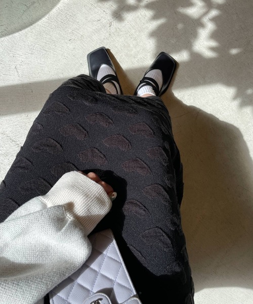 Alley by w closet（アリーバイダブルクローゼット）の「【Alley】ゴムストラップパンプス（パンプス・レディース・ブラック/ベージュ・M/L）」の18枚目の写真