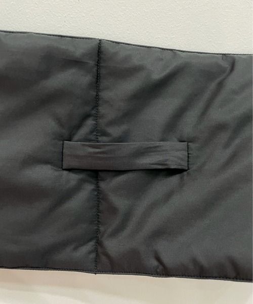 EPIMI E'PIMMY（エピミエピミー）の「マフラーセット中綿ブルゾン（ダウンジャケット/コート・レディース・アイボリー/ブラック・MEDIUM）」の15枚目の写真