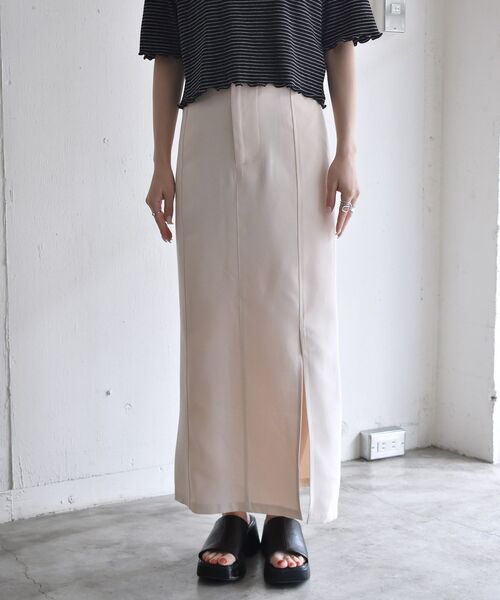 RETRO GIRL（レトロガール）の「スリットナローSK（スカート・レディース・ブラック/レッド/ナチュラル/ブラウン系その他2・FREE）」の18枚目の写真