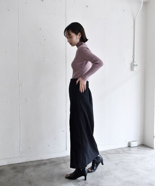 RETRO GIRL（レトロガール）の「スリットナローSK（スカート・レディース・ブラック/レッド/ナチュラル/ブラウン系その他2・FREE）」の12枚目の写真