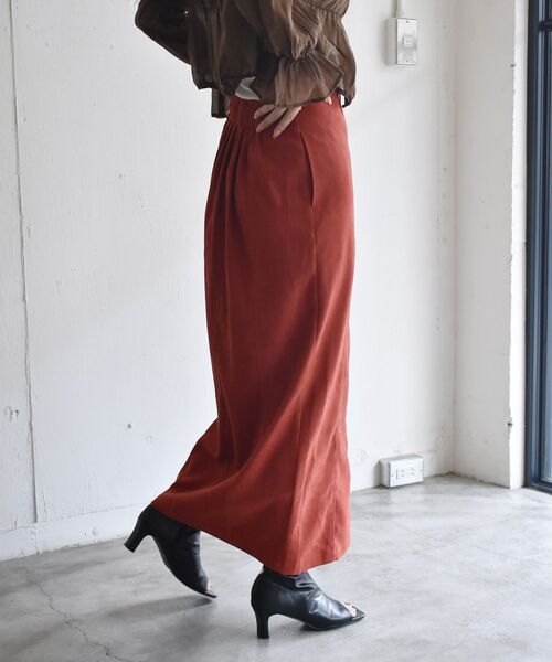 RETRO GIRL（レトロガール）の「スリットナローSK（スカート・レディース・ブラック/レッド/ナチュラル/ブラウン系その他2・FREE）」の7枚目の写真