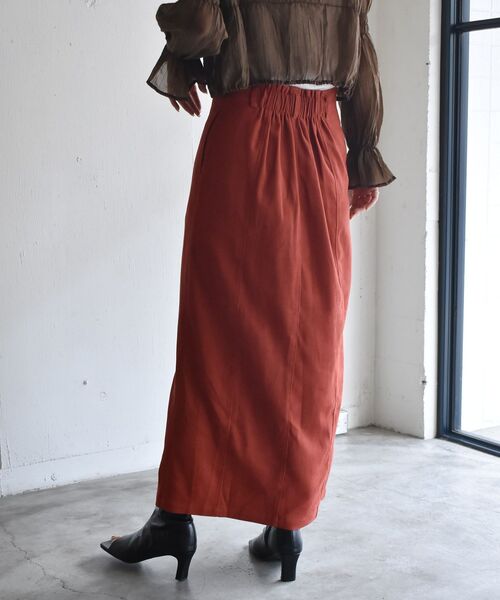 RETRO GIRL（レトロガール）の「スリットナローSK（スカート・レディース・ブラック/レッド/ナチュラル/ブラウン系その他2・FREE）」の20枚目の写真