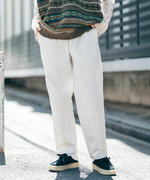 JOURNAL STANDARD relume（ジャーナルスタンダード　レリューム）の「CALIFORNIA TCカラーシェフパンツ（その他パンツ・メンズ・ライトグレー/ライトブルー/ブラック/ベージュ/ライトグリーン/レンガ・SMALL/MEDIUM/LARGE/X-LARGE）」の3枚目の写真