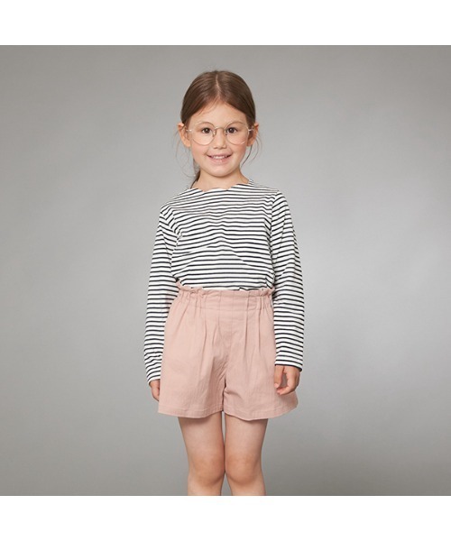 Lycee mine（リセマイン）の「フライスボーダースカラップTシャツ＆ストレッチキュロットパンツ（その他トップス・キッズ・ネイビー/ピンク/ミント/ベージュ系・110cm/100cm/120cm/130cm/150cm/140cm）」の11枚目の写真