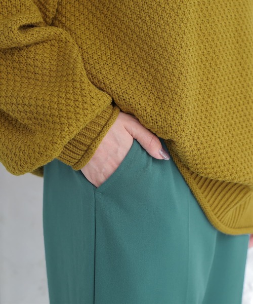 osharewalker（オシャレウォーカー）の「【廃盤】『裏微起毛センタープレスパンツ』（その他パンツ・レディース・ブルーパープル/ブラウン/グリーン/ピンク/ブラック・1/2）」の18枚目の写真