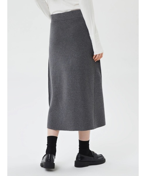 GAP(ギャップ)の「マキシ ニットスカート (セットアップ対応)(スカート・レディース・その他/ネイビー/ブラウン/グレー・L/M/XXS/XS/S)」の8枚目の写真