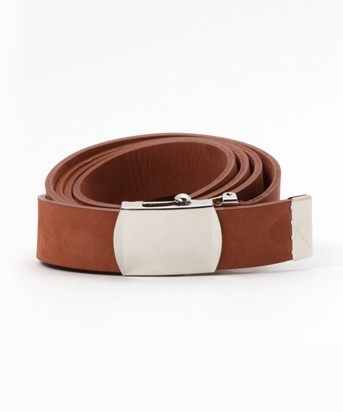 UNITED TOKYO（ユナイテッドトウキョウ）の「ヌバックガチャベルト（ベルト・メンズ・ホワイト/ネイビー/ブラウン・FREE）」の3枚目の写真