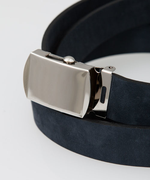 UNITED TOKYO（ユナイテッドトウキョウ）の「ヌバックガチャベルト（ベルト・メンズ・ホワイト/ネイビー/ブラウン・FREE）」の5枚目の写真