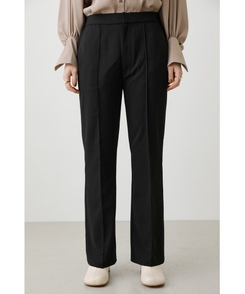 crie conforto(クリーコンフォルト)の「ビューティーストレートパンツ(スラックス・レディース・ブラック/ネイビー/キナリ・SMALL/MEDIUM/LARGE)」の6枚目の写真