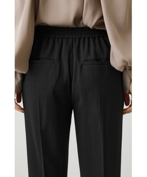 crie conforto(クリーコンフォルト)の「ビューティーストレートパンツ(スラックス・レディース・ブラック/ネイビー/キナリ・SMALL/MEDIUM/LARGE)」の10枚目の写真