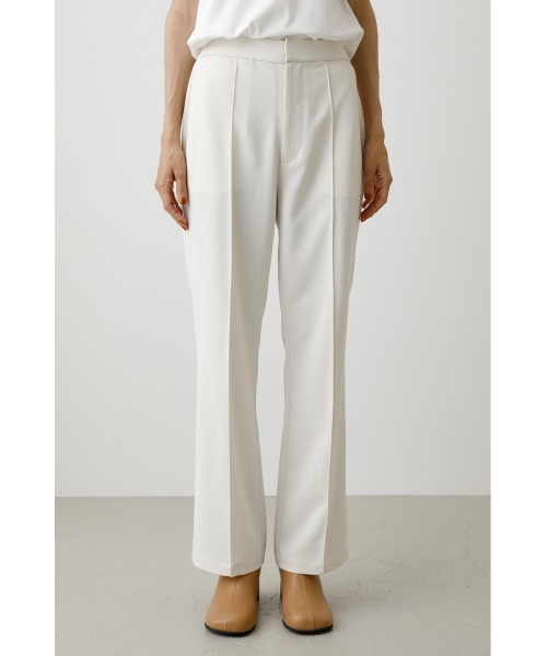 crie conforto(クリーコンフォルト)の「ビューティーストレートパンツ(スラックス・レディース・ブラック/ネイビー/キナリ・SMALL/MEDIUM/LARGE)」の14枚目の写真