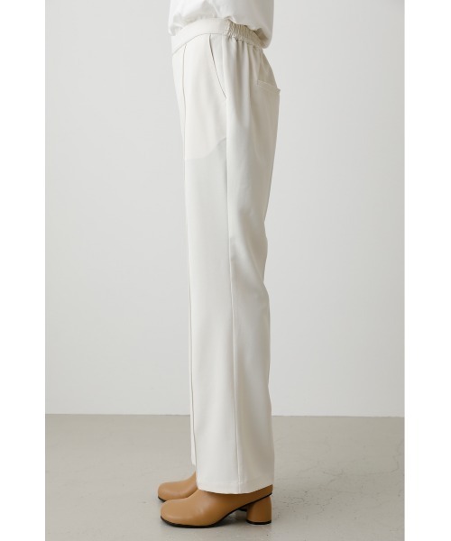 crie conforto(クリーコンフォルト)の「ビューティーストレートパンツ(スラックス・レディース・ブラック/ネイビー/キナリ・SMALL/MEDIUM/LARGE)」の15枚目の写真