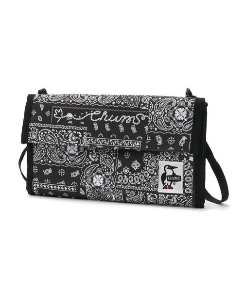 CHUMS（チャムス）の「【CHUMS/チャムス】 Recycle Bellow Pocketbook Case（ショルダーバッグ・レディース・ブラック/パープル/ネイビー/ブラウン/レッド/その他1/その他2/その他3・FREE）」の6枚目の写真