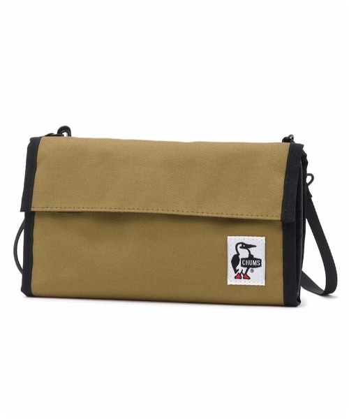 CHUMS（チャムス）の「【CHUMS/チャムス】 Recycle Bellow Pocketbook Case（ショルダーバッグ・レディース・ブラック/パープル/ネイビー/ブラウン/レッド/その他1/その他2/その他3・FREE）」の3枚目の写真