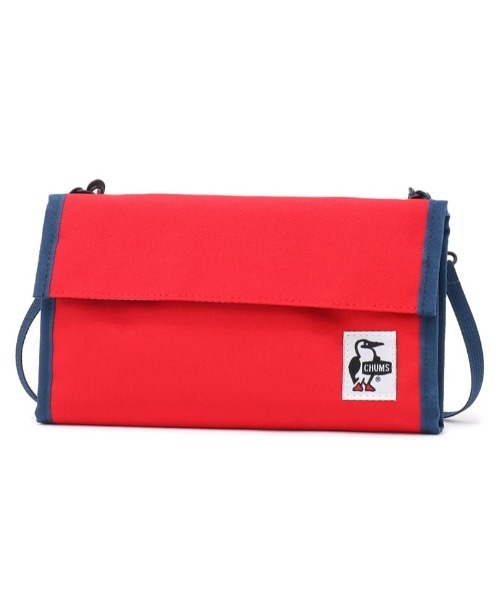 CHUMS（チャムス）の「【CHUMS/チャムス】 Recycle Bellow Pocketbook Case（ショルダーバッグ・レディース・ブラック/パープル/ネイビー/ブラウン/レッド/その他1/その他2/その他3・FREE）」の5枚目の写真