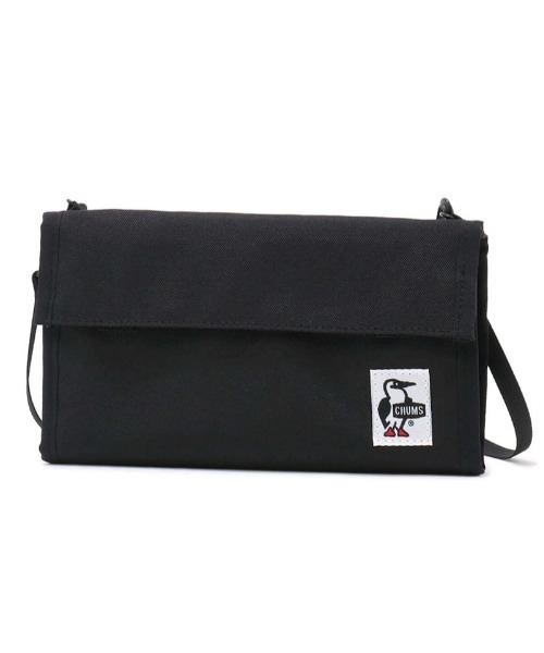 CHUMS（チャムス）の「【CHUMS/チャムス】 Recycle Bellow Pocketbook Case（ショルダーバッグ・レディース・ブラック/パープル/ネイビー/ブラウン/レッド/その他1/その他2/その他3・FREE）」の2枚目の写真