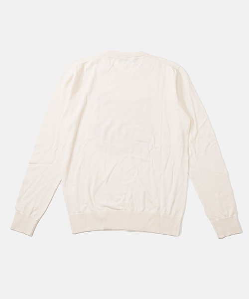 Maison Kitsune（メゾンキツネ）の「MAISON KITSUNE FOX HEAD CREW KNIT メゾン キツネ フォックスヘッド クルー ニット（ニット/セーター・レディース・オフホワイト・SMALL/MEDIUM/LARGE/X-LARGE/X-SMALL）」の11枚目の写真
