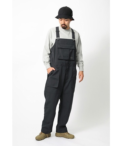 Snow Peak（スノーピーク）の「TAKIBI Overalls（サロペット/オーバーオール・メンズ・ブラック/ベージュ/カーキ・LARGE/MEDIUM/SMALL）」の2枚目の写真