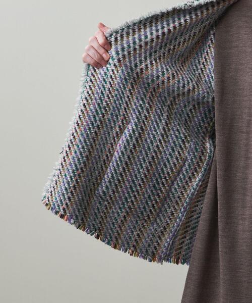 ▼美品 スティーブンアラン 3,3万円 ジャガードブルゾン ノーカラージャケット STEVEN ALAN（スティーブンアラン） ジャケット ノーカラージャケット