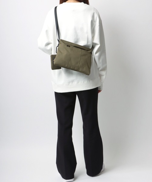 Lee(リー)の「Lee/リー CORDURA サコッシュ/ネックポーチ/ミニポーチ付き(ショルダーバッグ・メンズ・ブラック/カーキ/ブラウン/グレー・FREE)」の19枚目の写真