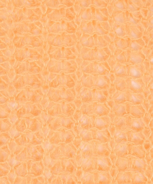 WC（ダブル シー）の「カラーメッシュニット（ニット/セーター・レディース・ホワイト/ブラック/パープル/オレンジ/グリーン・FREE）」の13枚目の写真