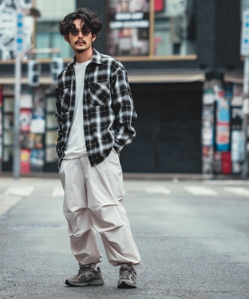 improves（インプローブス）の「レギュラーサイズ オンブレチェックシャツ（シャツ/ブラウス・メンズ・レッド/ホワイト/グリーン/イエロー・X-LARGE/LARGE/MEDIUM）」の8枚目の写真