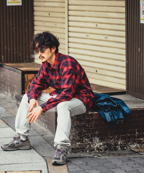 improves（インプローブス）の「レギュラーサイズ オンブレチェックシャツ（シャツ/ブラウス・メンズ・レッド/ホワイト/グリーン/イエロー・X-LARGE/LARGE/MEDIUM）」の22枚目の写真