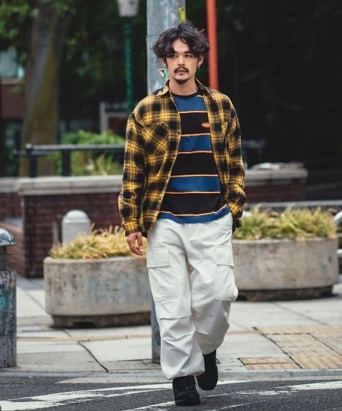 improves（インプローブス）の「レギュラーサイズ オンブレチェックシャツ（シャツ/ブラウス・メンズ・レッド/ホワイト/グリーン/イエロー・X-LARGE/LARGE/MEDIUM）」の17枚目の写真