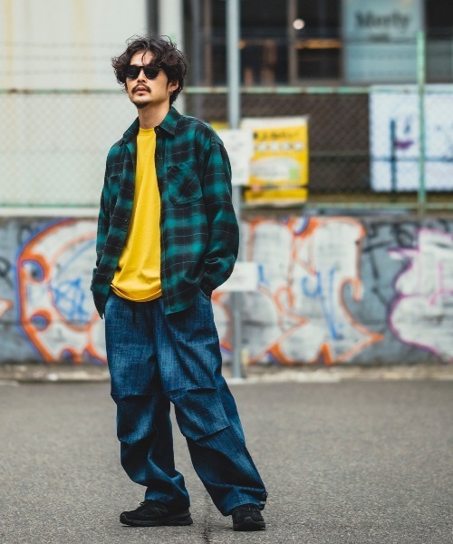 improves（インプローブス）の「レギュラーサイズ オンブレチェックシャツ（シャツ/ブラウス・メンズ・レッド/ホワイト/グリーン/イエロー・X-LARGE/LARGE/MEDIUM）」の13枚目の写真