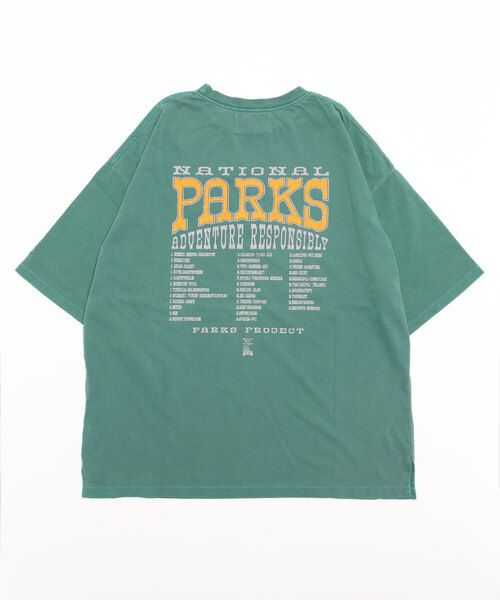 PARKS PROJECT(パークスプロジェクト)の「PARKS PROJECT/ALL NATIONAL PARKS TEE(Tシャツ/カットソー・メンズ・ブラック/イエロー/グリーン・L/XL)」の7枚目の写真