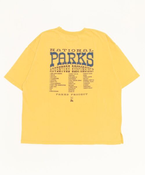PARKS PROJECT(パークスプロジェクト)の「PARKS PROJECT/ALL NATIONAL PARKS TEE(Tシャツ/カットソー・メンズ・ブラック/イエロー/グリーン・L/XL)」の4枚目の写真