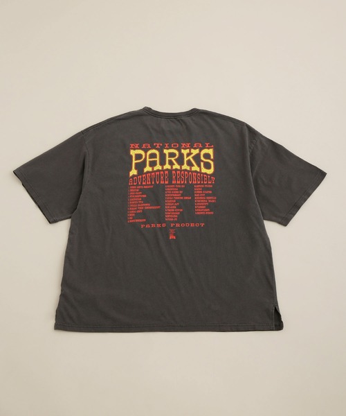 PARKS PROJECT(パークスプロジェクト)の「PARKS PROJECT/ALL NATIONAL PARKS TEE(Tシャツ/カットソー・メンズ・ブラック/イエロー/グリーン・L/XL)」の13枚目の写真