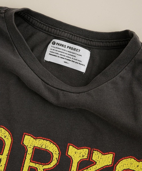 PARKS PROJECT(パークスプロジェクト)の「PARKS PROJECT/ALL NATIONAL PARKS TEE(Tシャツ/カットソー・メンズ・ブラック/イエロー/グリーン・L/XL)」の9枚目の写真