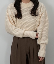 grain pattern knit
