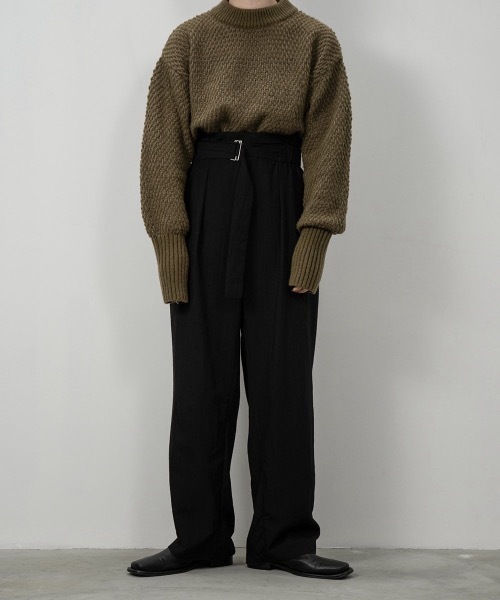 lawgy(ラウジー)の「grain pattern knit(ニット/セーター・レディース・グリーン/アイボリー/ベージュ系その他・FREE)」の20枚目の写真