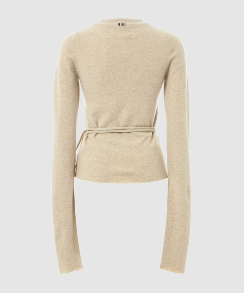 extreme cashmere(エクストリーム カシミヤ)の「n°202 minus・latte(ニット/セーター・レディース・ベージュ系その他・ONE SIZE)」の4枚目の写真
