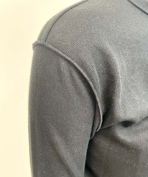 MLI'A（エムリア）の「ハイネックメロウトップス（Tシャツ/カットソー・レディース・オフホワイト/ブラック/ブラウン/ピンク・M）」の19枚目の写真