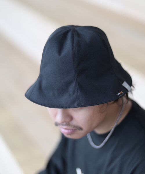 B:MING by BEAMS（ビーミングバイビームス）の「サウナボーイ × B:MING by BEAMS / 別注 サウナハット（ハット・メンズ・ブラック/ベージュ・FREE）」の6枚目の写真