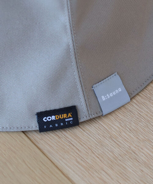 B:MING by BEAMS（ビーミングバイビームス）の「サウナボーイ × B:MING by BEAMS / 別注 サウナハット（ハット・メンズ・ブラック/ベージュ・FREE）」の15枚目の写真