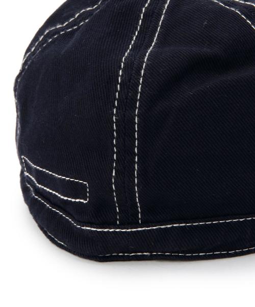 green label relaxing（グリーンレーベルリラクシング）の「green label relaxing別注 PONY GO ROUND ワッペンキャップ（キャップ・キッズ・ホワイト/ネイビー・48-50cm/52-54cm）」の6枚目の写真