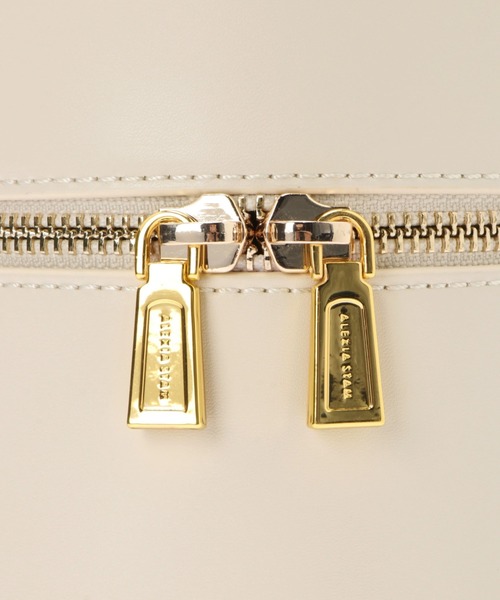 ALEXIA STAM(アリシアスタン)の「Cylinder Eco Leather Bag /円柱フォルムバッグ(ハンドバッグ・レディース・ブラック/カーキ/アイボリー・FREE)」の10枚目の写真